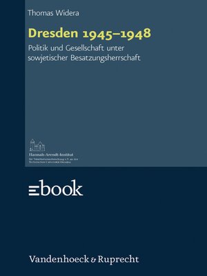 cover image of Dresden 1945–1948
